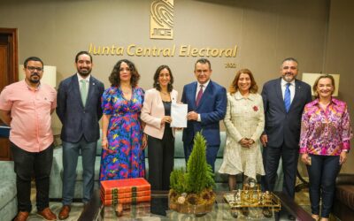 Candidata presidencial de Opción Democrática Virginia Antares presenta su programa de gobierno ante la JCE