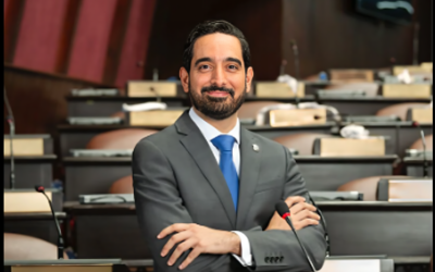 José Horacio es elegido presidente del partido Opción Democrática