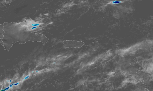 Vaguada generará fuertes aguaceros con tormentas eléctricas y ráfagas de viento este martes