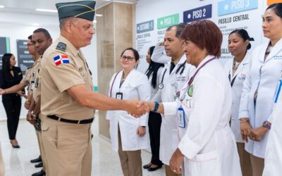 MINISTRO DE DEFENSA ENCABEZA INAUGURACIÓN DE MODERNAS ÁREAS MÉDICAS EN EL HOSPITAL CENTRAL DE LAS FUERZAS ARMADAS