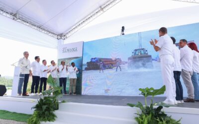 Presidente Abinader deja iniciados los trabajos del Puerto Turístico “Samaná Port.