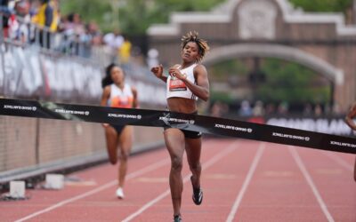 ¡Otra Vez!  Marileidy Paulino arrasa en Filadelfia en los 200 metros; gana 100 mil dólares en premios