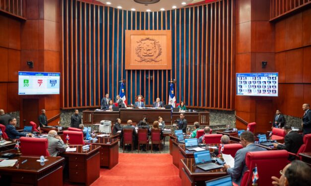 Senado deja sobre la mesa conocimiento modificaciones a la Ley Orgánica que instituye el Código Penal de la República Dominicana