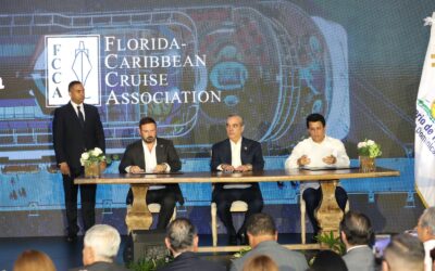 Abinader encabeza histórica firma de acuerdo entre RD y la FCCA que posiciona al país como hub regional de cruceros