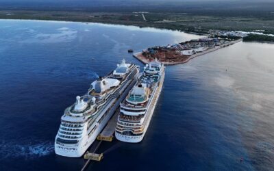 Presidente Abinader celebra llegada histórica de dos cruceros con 4,679 pasajeros a Pedernales