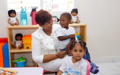 Directora del INAIPI, Josefa Castillo Rodríguez, inaugura  Centro de Atención Integral Comunitario CAIPI C  San Rafael del Yuma