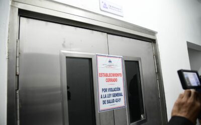 Ministerio de Salud cierra los quirofanos de clínica estética CLEDIME por incumplimiento a la Ley General de Salud