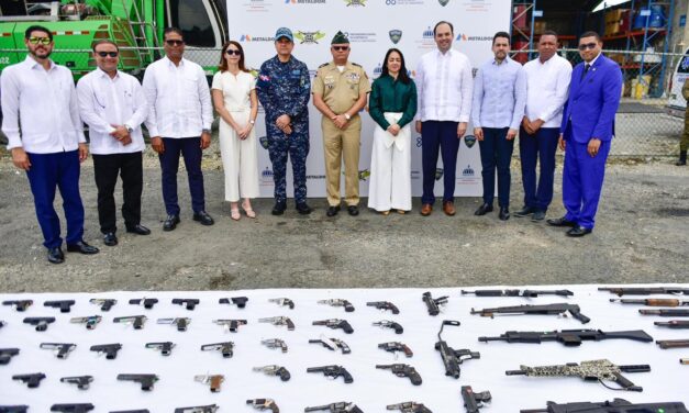 Interior y Policía y Metaldom destruyen 14,699 armas para reforzar la seguridad ciudadana