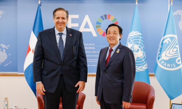 Ministro de Salud destaca avances de República Dominicana en nutrición y seguridad alimentaria durante reunión con la FAO