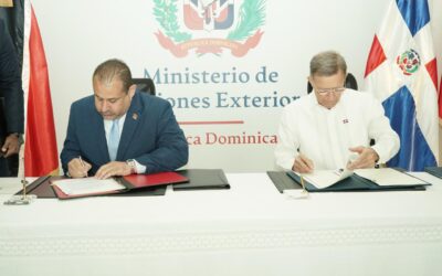 República Dominicana y Trinidad y Tobago firman acuerdo para fortalecer y facilitar las operaciones de transporte aéreo